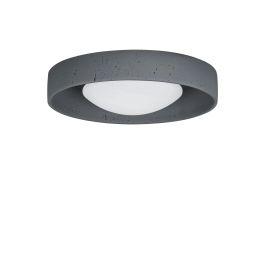 Plafoniere - Plafoniera exterior din ciment gri IP54 MOSS LED