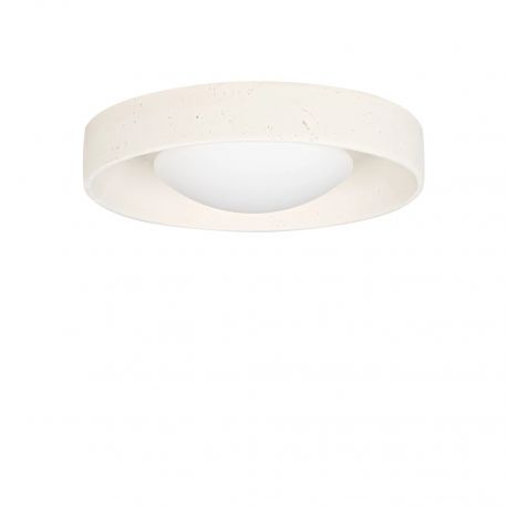 Plafoniere - Plafoniera exterior din ciment galben IP54 MOSS LED