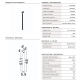 Tarusi - Proiector LED cu tarus IP65 NODO 3W 3000K 24V
