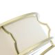 Lustre aplicate - Lustra aplicata din metal auriu satinat si tesatura crem Stesso PL M