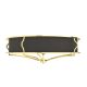 Lustre aplicate - Lustra aplicata din metal auriu si tesatura neagra Stesso PL L