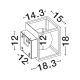 Aplice - Aplica perete exterior IP65 LED MODO