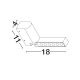 Aplice - Aplica pivotanta iluminat LED fatade IP54 PIVOT corten