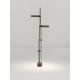 Stalpi - Stalp cu spoturi pivotante LED 21W 2700K, IP65 PIVOT corten