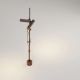 Stalpi - Stalp cu spoturi pivotante LED 21W 2700K, IP65 PIVOT corten