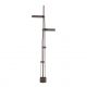 Stalpi - Stalp cu spoturi pivotante LED 21W 3000K, IP65 PIVOT corten