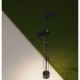 Stalpi - Stalp cu spoturi pivotante LED 21W 3000K, IP65 PIVOT negru