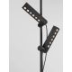 Stalpi - Stalp cu spoturi pivotante LED 21W 3000K, IP65 PIVOT negru