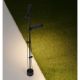 Stalpi - Stalp cu spoturi pivotante LED 21W 3000K, IP65 PIVOT negru