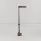 Stalpi - Stalp cu spot pivotant LED 11W 2700K, IP65 PIVOT corten
