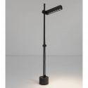 Stalp cu spot pivotant LED 11W 3000K, IP65 PIVOT negru