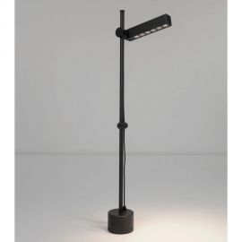Stalp cu spot pivotant LED 11W 3000K, IP65 PIVOT negru