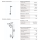 Stalpi - Stalp cu spot pivotant LED 11W 3000K, IP65 PIVOT negru