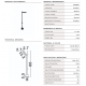 Stalpi - Stalp cu spot pivotant LED 11W 2700K, IP65 PIVOT negru