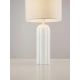 Veioze - Veioza, Lampa de masa din ceramica alba VALENTO