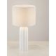 Veioze - Veioza, Lampa de masa din ceramica alba VALENTO