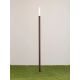 Tarusi - Stalp LED cu tarus, iluminat exterior modern IP65 SLICK corten H-90cm