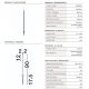 Tarusi - Stalp LED cu tarus, iluminat exterior modern IP65 SLICK corten H-90cm