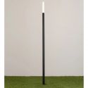 Stalp LED cu tarus, iluminat exterior modern IP65 SLICK negru H-90cm