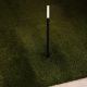 Tarusi - Stalp LED cu tarus, iluminat exterior modern IP65 SLICK negru H-60cm