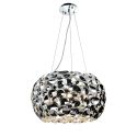 Lustra suspendata diametru 55cm, metal cromat Carera