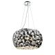 Lustra suspendata diametru 55cm, metal cromat Carera