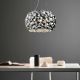 Pendule, Lustre suspendate - Lustra suspendata diametru 55cm, metal cromat Carera