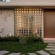 Tarusi - Stalp LED cu tarus, iluminat exterior modern IP65 SLICK corten H-60cm