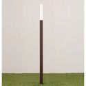 Stalp LED cu tarus, iluminat exterior modern IP65 SLICK corten H-60cm
