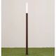 Tarusi - Stalp LED cu tarus, iluminat exterior modern IP65 SLICK corten H-60cm
