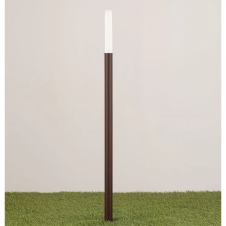Tarusi - Stalp LED cu tarus, iluminat exterior modern IP65 SLICK corten H-60cm