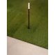 Tarusi - Stalp LED cu tarus, iluminat exterior modern IP65 SLICK corten H-60cm