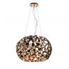 Lustra suspendata diametru 55cm, metal auriu Carera