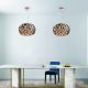 Pendule, Lustre suspendate - Lustra suspendata diametru 55cm, metal auriu Carera