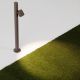 Stalpi - Stalp cu spot LED 7W 2700K, IP65 BARIO corten