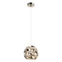 Lustra, Pendul diametru 15cm, metal auriu Carera Small