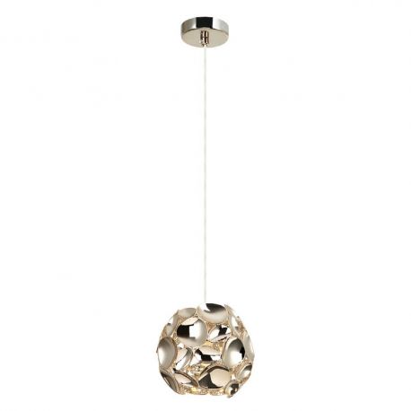 Pendule, Lustre suspendate - Lustra, Pendul diametru 15cm, metal auriu Carera Small