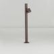 Stalpi - Stalp cu spot LED 7W 3000K, IP65 BARIO corten