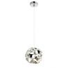 Lustra, Pendul diametru 15cm, metal cromat Carera Small