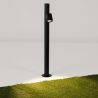 Stalp cu spot LED 7W 2700K, IP65 BARIO negru
