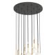 Pendule, Lustre suspendate - Lustra cu 16 pendule pentru tavane inalte, hol, casa scarii Ero XVI Auriu 60