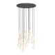 Pendule, Lustre suspendate - Lustra cu 16 pendule pentru tavane inalte, hol, casa scarii Ero XVI Auriu 60