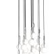 Pendule, Lustre suspendate - Lustra cu 16 pendule pentru tavane inalte, hol, casa scarii Ero XVI Crom 60