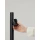 Stalpi - Stalp cu 2 spoturi LED 13W 2700K, IP65 BARIO negru