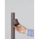 Stalpi - Stalp cu 2 spoturi LED 13W 3000K, IP65 BARIO corten