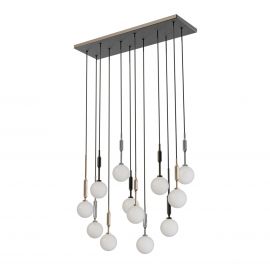 Pendule, Lustre suspendate - Lustra cu 14 pendule Ero XIV Multicolor 80x25