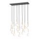 Pendule, Lustre suspendate - Lustra cu 14 pendule Ero XIV Auriu 80x25