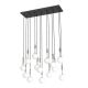 Pendule, Lustre suspendate - Lustra cu 14 pendule Ero XIV Crom 80x25