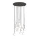 Pendule, Lustre suspendate - Lustra cu 12 pendule pentru tavane inalte, hol, casa scarii Ero XII Crom 60
