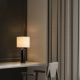 Veioze - Veioza, Lampa de masa din ceramica neagra VALENTO